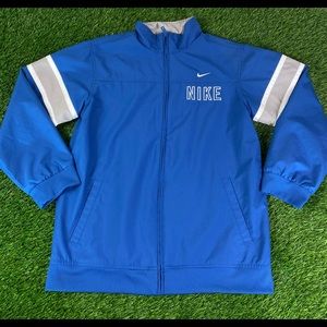 Vintage Nike Youth Full Zip Windbreaker Jacket.